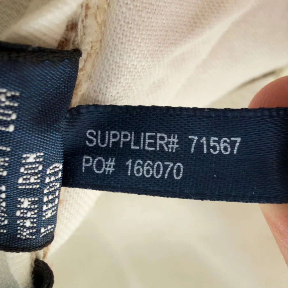 Polo Ralph Lauren Seersucker‎ Shorts Mens 38 Tan White Striped Excellent Cotton